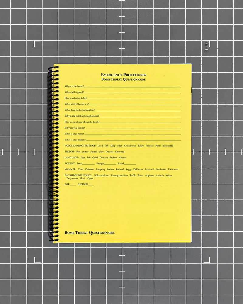 © Daniel Everett - Image from the Security Questions photography project