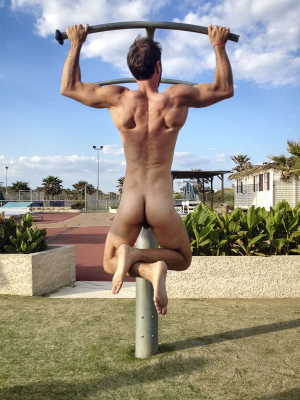 © Stefano Morelli - The extraordinary normality of daily-life lived in the largest naturist resort in Europe. At Gym.