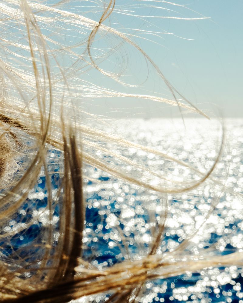 © Ariana Zukowski - Salt-wrapped tangled hair