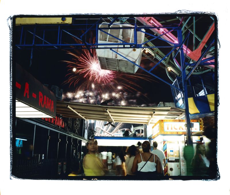 © Nat Segebre - Fireworks At The Wonderwheel