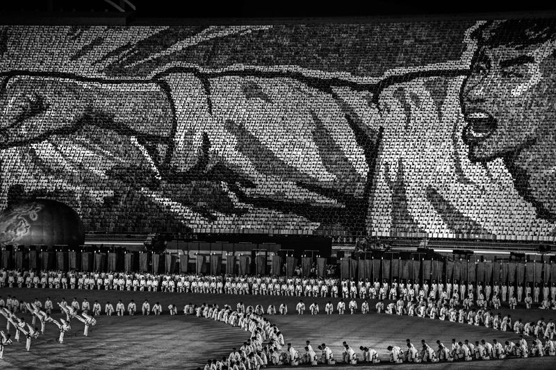 © Alain Schroeder - Image from the Taekwondo North Korea Style photography project