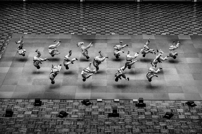 © Alain Schroeder - Image from the Taekwondo North Korea Style photography project