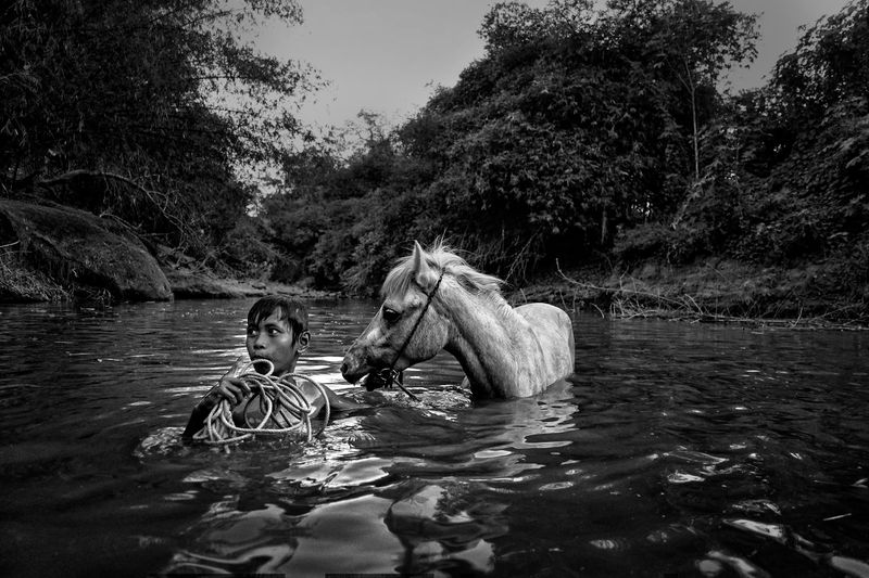© Alain Schroeder - Image from the Kid Jockeys photography project