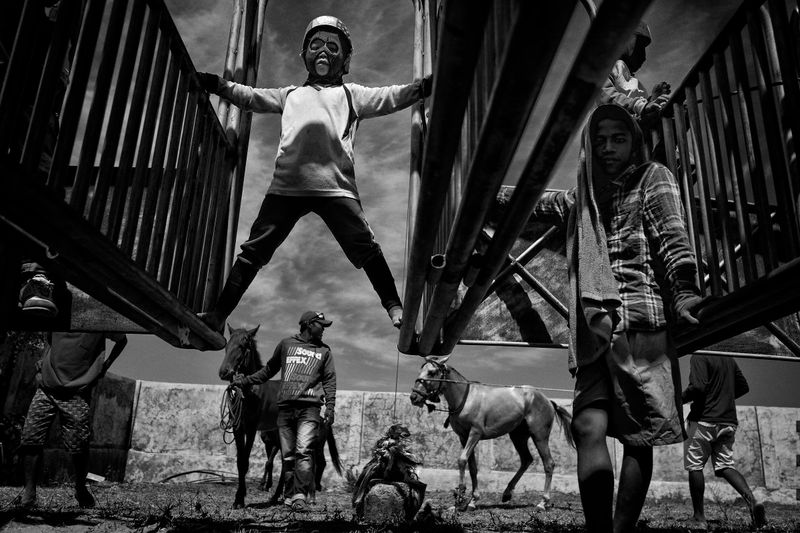 © Alain Schroeder - Image from the Kid Jockeys photography project