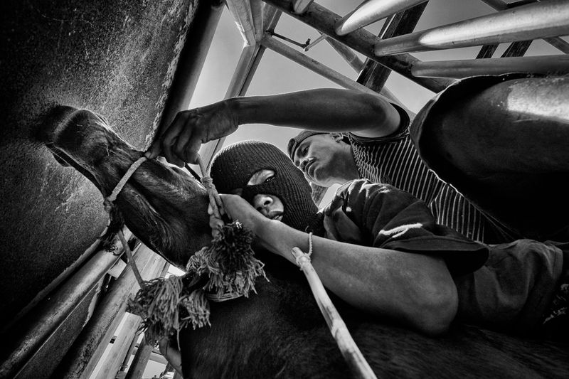 © Alain Schroeder - Image from the Kid Jockeys photography project