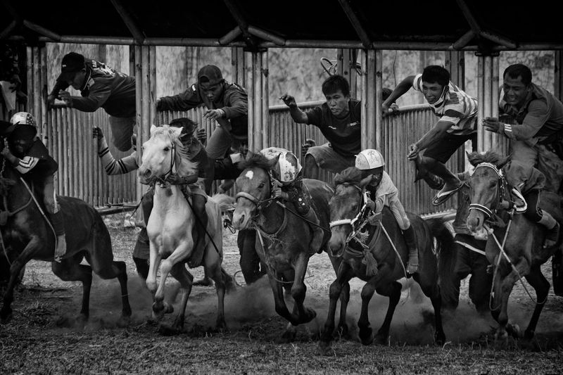 © Alain Schroeder - Image from the Kid Jockeys photography project
