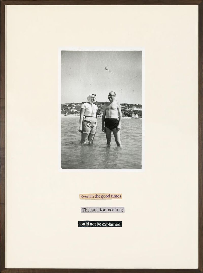 © George Selley - "Even in the good times the hunt for meaning could not be explained."