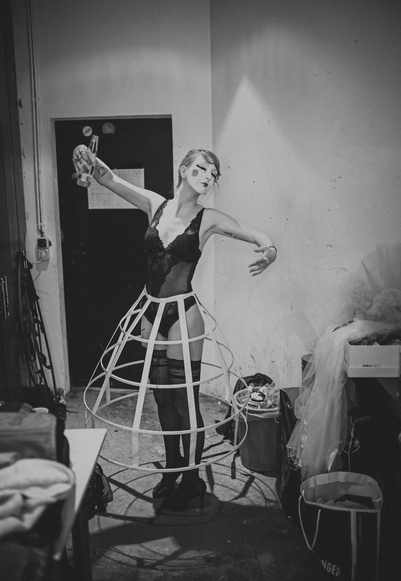© Kostas Maros - Image from the Cabaret Bizarre photography project