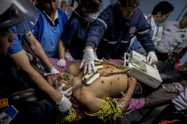 © Giles Clarke - Image from the RED ZONE photography project