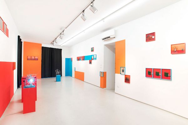 © Fonderia 20.9. Shot of the exhibition space.