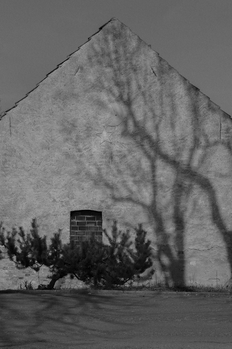 © Hannes Jung - House in Mehlsdorf, Brandenburg. In Mehlsdorf a wolf was shot March 24th 1961.