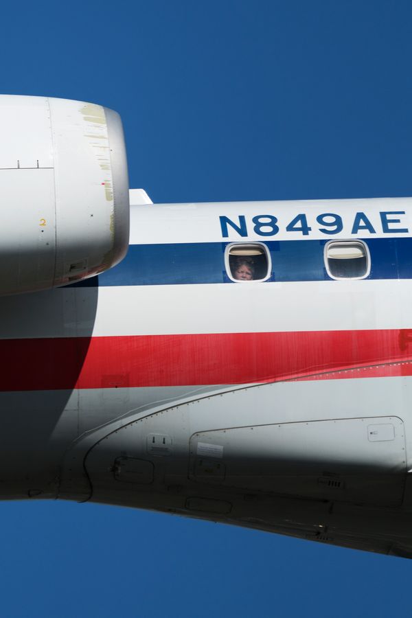 © David Rothenberg - Landing Lights Portrait (Raleigh-Durham Intl to LaGuardia)