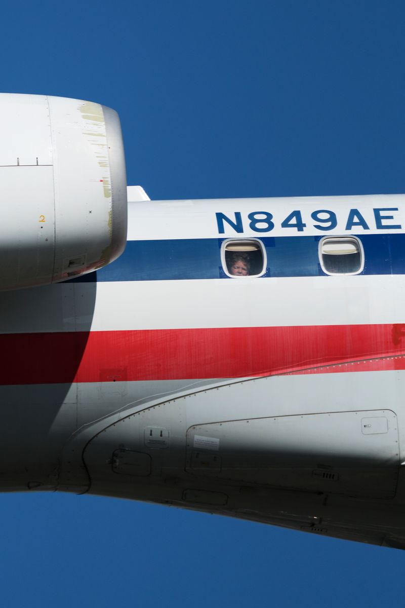 © David Rothenberg - Landing Lights Portrait (Raleigh-Durham Intl to LaGuardia)