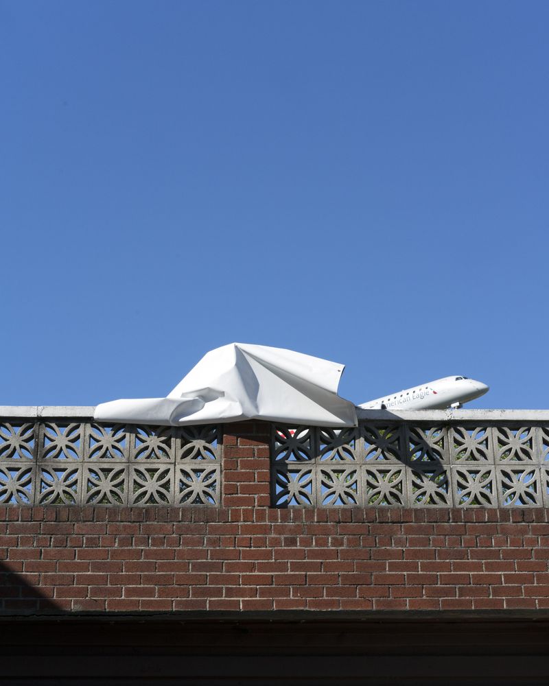 © David Rothenberg - Untitled (White Banner)