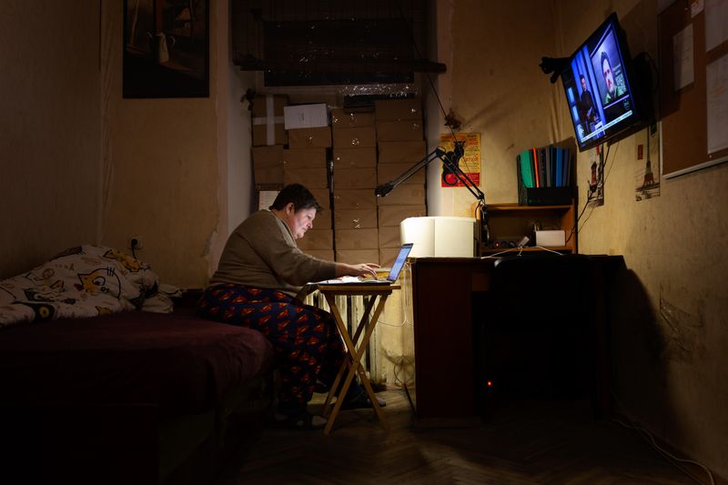 © Nikos Pilos - Image from the Kiev- Life Under Siege photography project