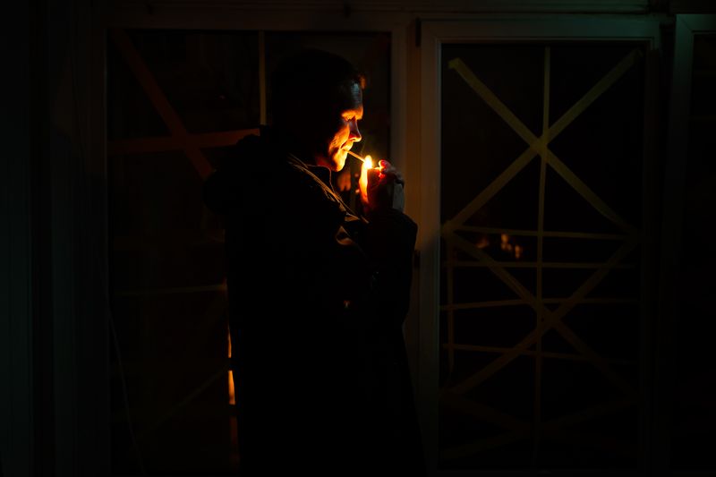 © Nikos Pilos - Image from the Kiev- Life Under Siege photography project