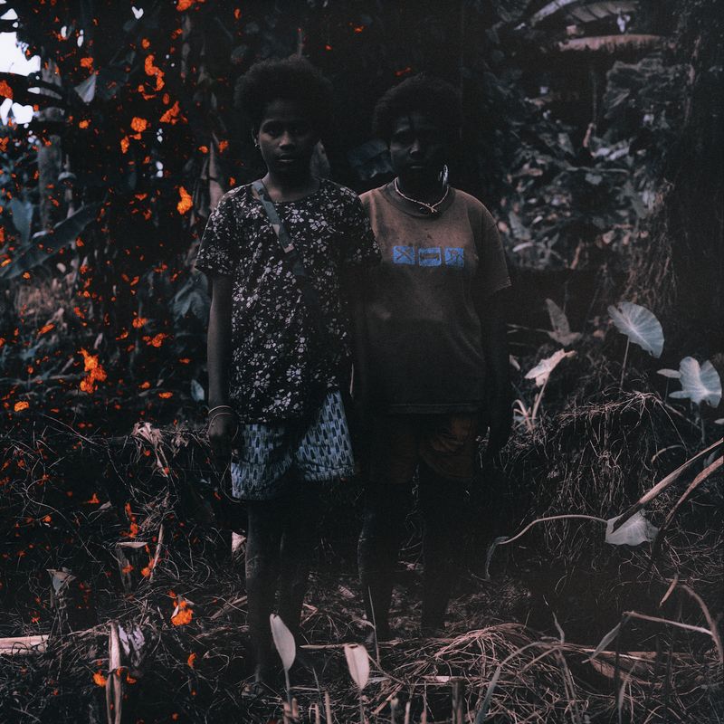 © Ioanna Sakellaraki - Village alongside Jaba river, Bougainville Island, Autonomous Region of Papua New Guinea