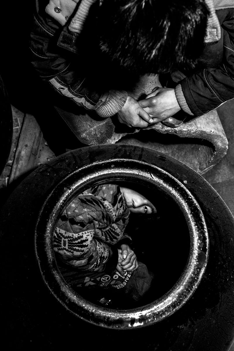 © Jin TIAN - Image from the Wild Grass --- China's Orphans photography project