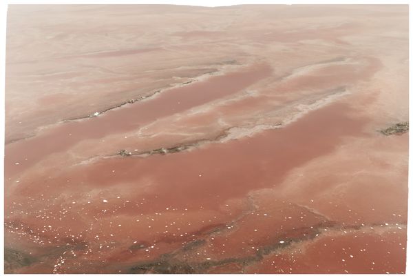 © Anna Giuntini - Salt fields close-up. Surreal colours and textures, reminding me of my mother's jewels