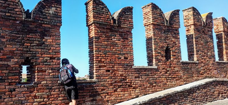 © Jürgen Joherl - Part of the inside bridge & doorway of "Castello Cevecchio" @Verona, Italy