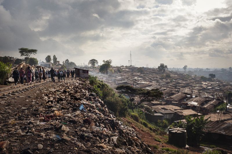 © Alessandro Grassani - Image from the Environmental migrants: the last illusion. Kenya, Nairobi photography project