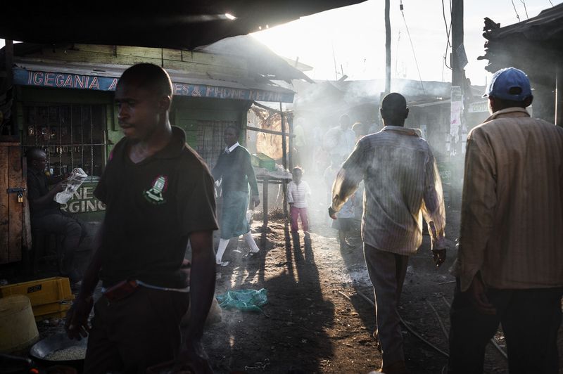 © Alessandro Grassani - Image from the Environmental migrants: the last illusion. Kenya, Nairobi photography project
