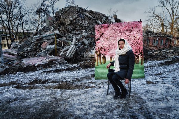 © Alena Grom - Valya. Ukraine. Irpin. December 2022.