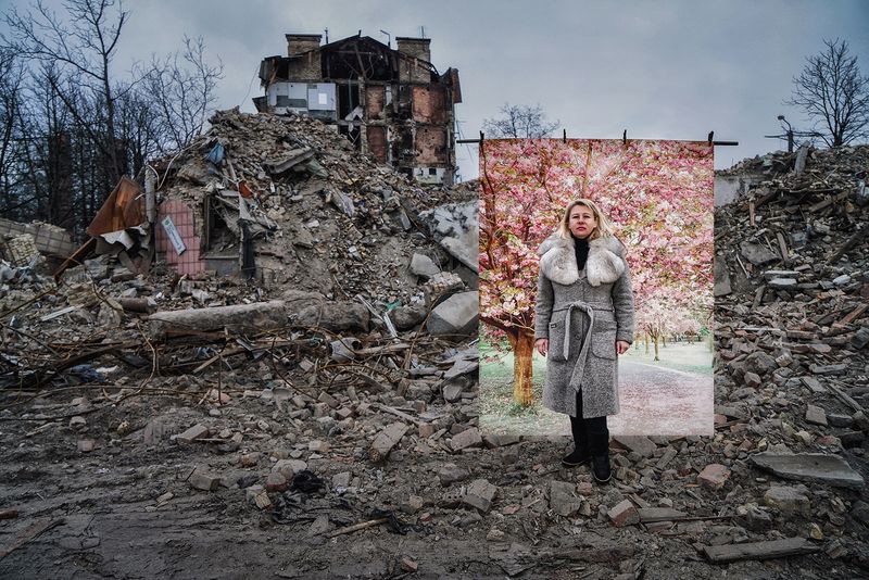 © Alena Grom - Alyona. Ukraine. Irpin. November 2022.