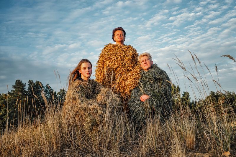 © Alena Grom - Image from the Mavki. Camouflage photography project