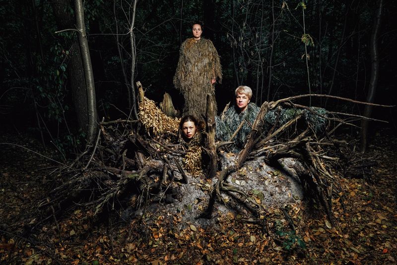 © Alena Grom - Image from the Mavki. Camouflage photography project
