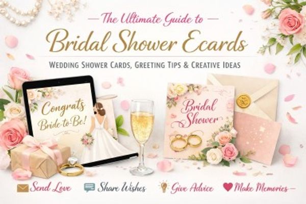 The Ultimate Guide to Bridal Shower eCards, Wedding Shower Cards & Heartfelt Bridal Shower Greeting Card Ideas