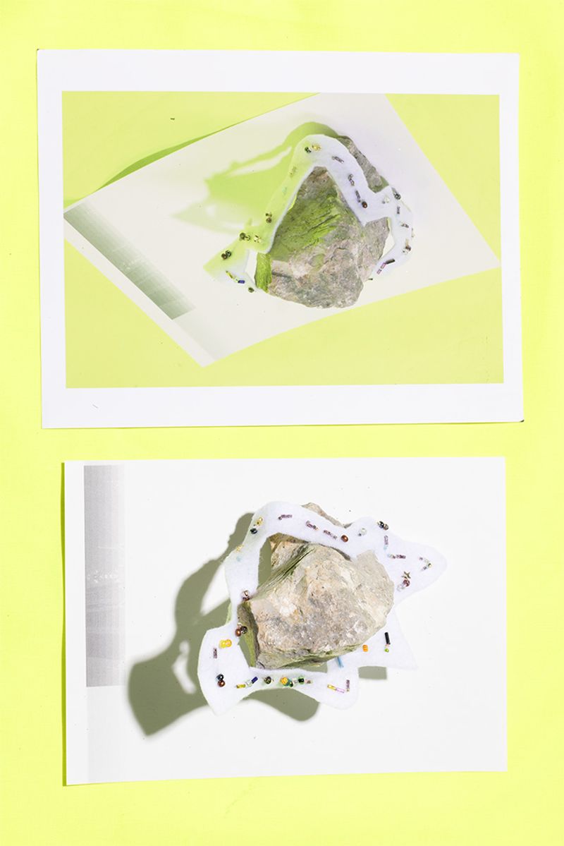 © Amy Kim - Amy Yeminne Kim, Wolfcamp Rocks, 2025, archival pigment print on metallic rag, 20x30"