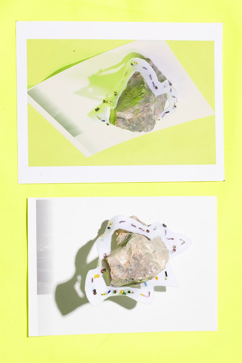 © Amy Kim - Amy Yeminne Kim, Wolfcamp Rocks, 2025, archival pigment print on metallic rag, 20x30"