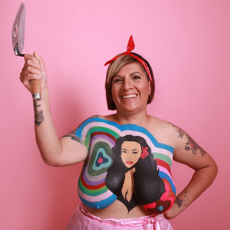 © Andrea Guedella - Image from the "PUT YOUR CHEST FORWARD "- LOVE YOUR BREAST. photography project