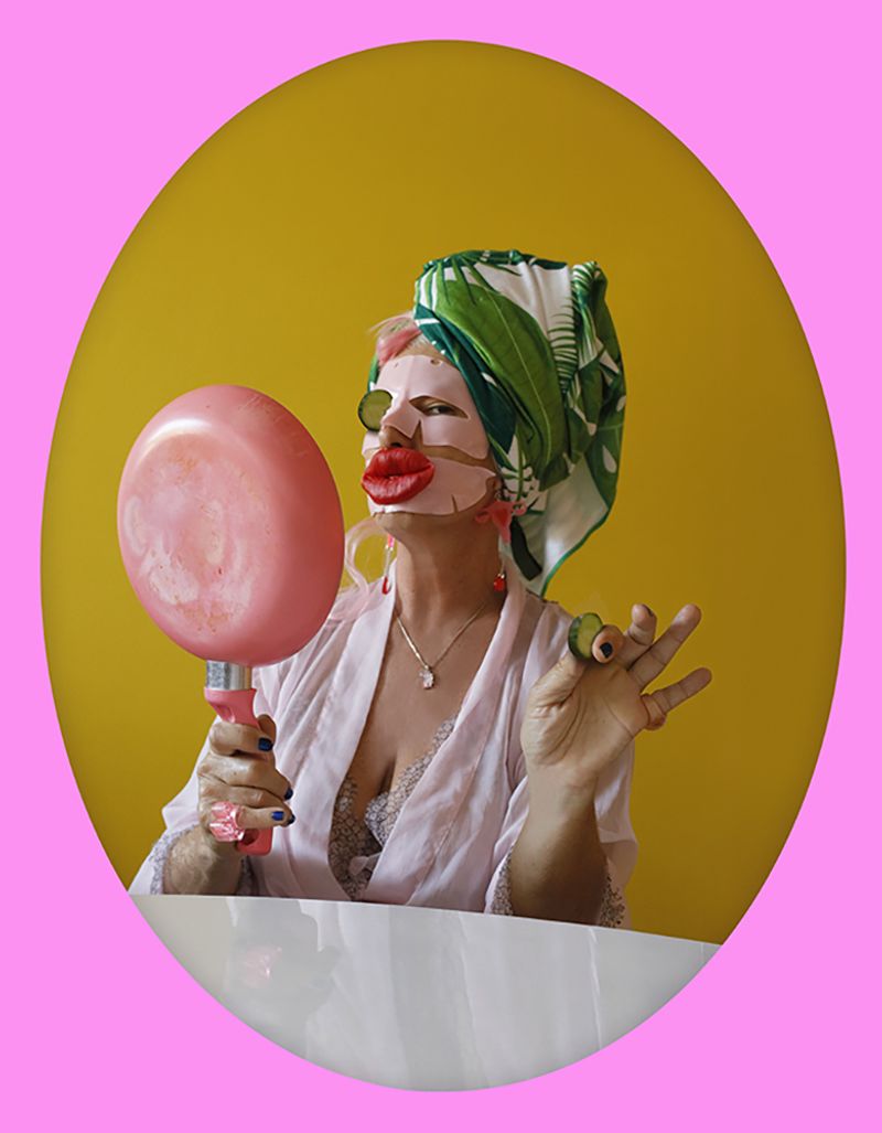 © Andrea Guedella - Beauty mask Pop isolation Series MMXX