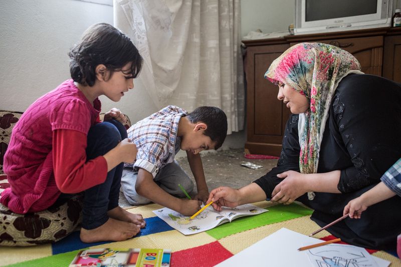 © valeriomuscella - Image from the From war to work: Syrian child labour in Turkish textile workshops photography project