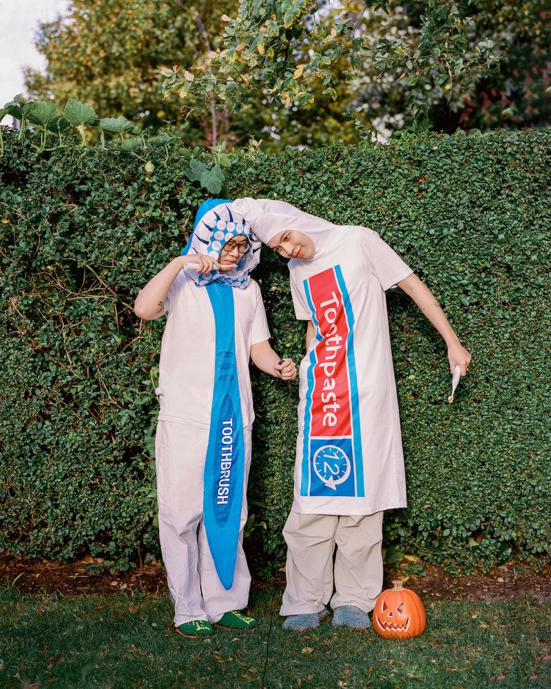 © Yongjie Hu - Our first Halloween in London, we tried to fit in.