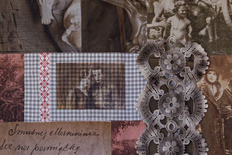 © Katerina Kouzmitcheva - Patchwork quilt made from photos of private archives