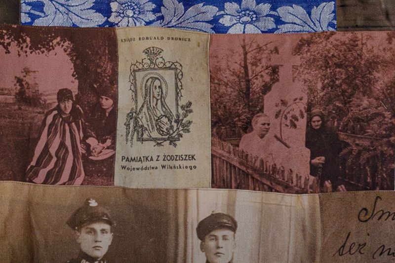 © Katerina Kouzmitcheva - Patchwork quilt made from photos of private archives