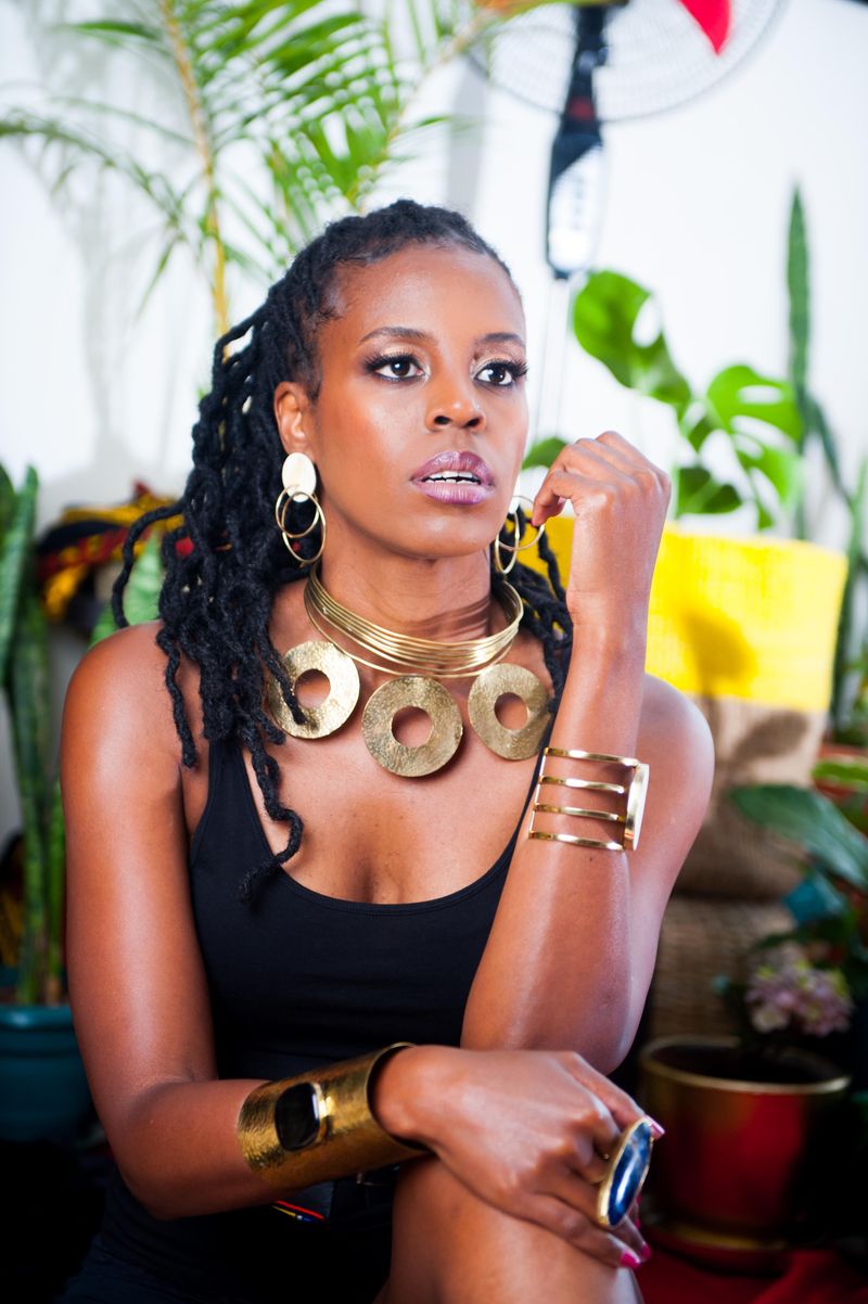 © BARBARA MINISHI - Photography & Set Design: Barbara MinishiFashion Stylist & Model: Wambui ThimbaMakeUp: Wacuka ThimbaJewelry: Zanta Adeyde