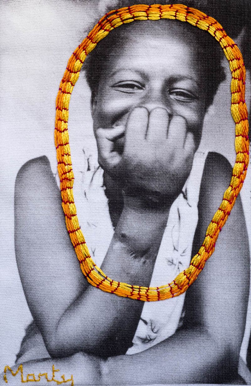 © Jennifer Matthews - Image from the A series of Patchwork Hangings Concerning Women and War photography project