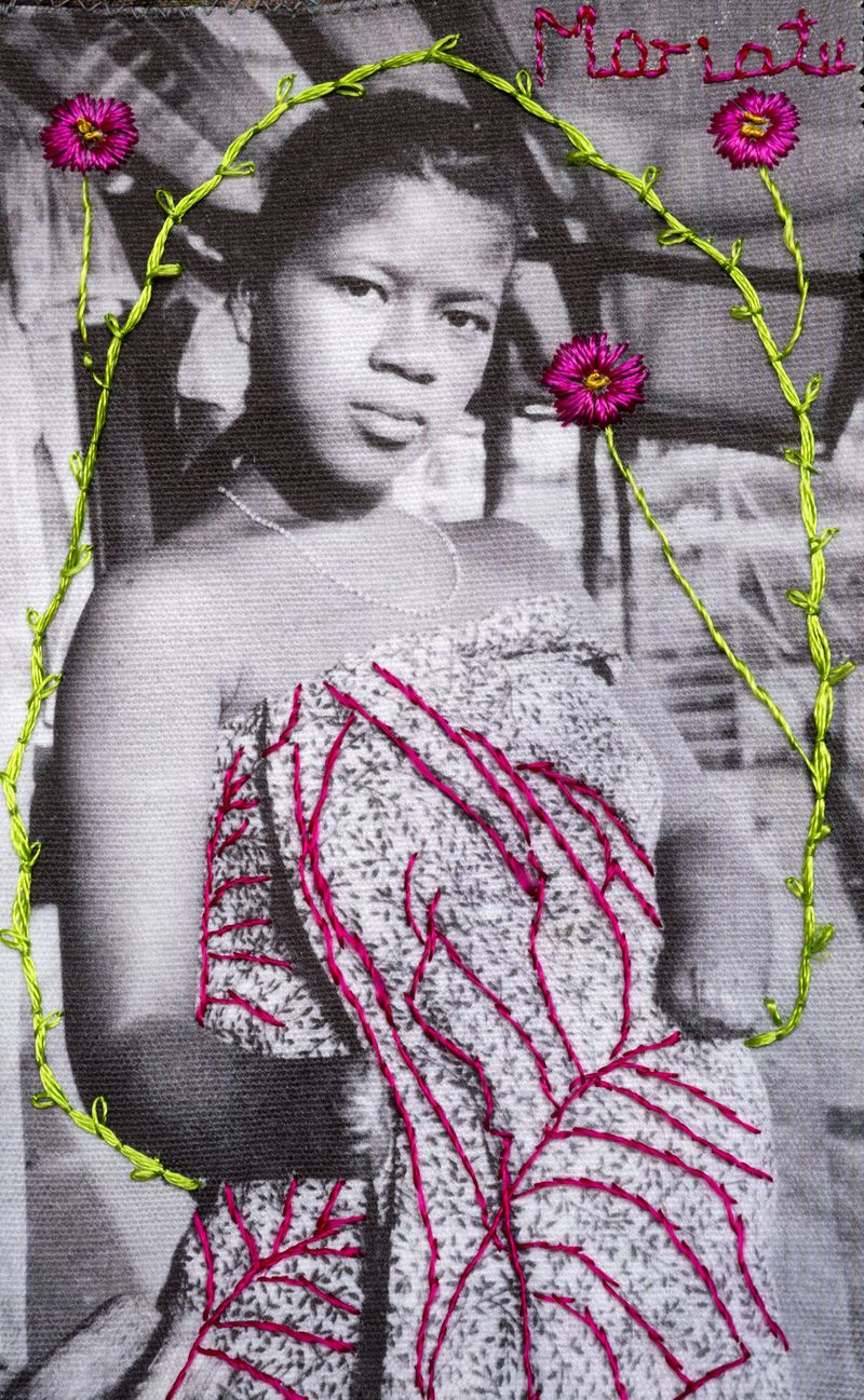 © Jennifer Matthews - Image from the A series of Patchwork Hangings Concerning Women and War photography project