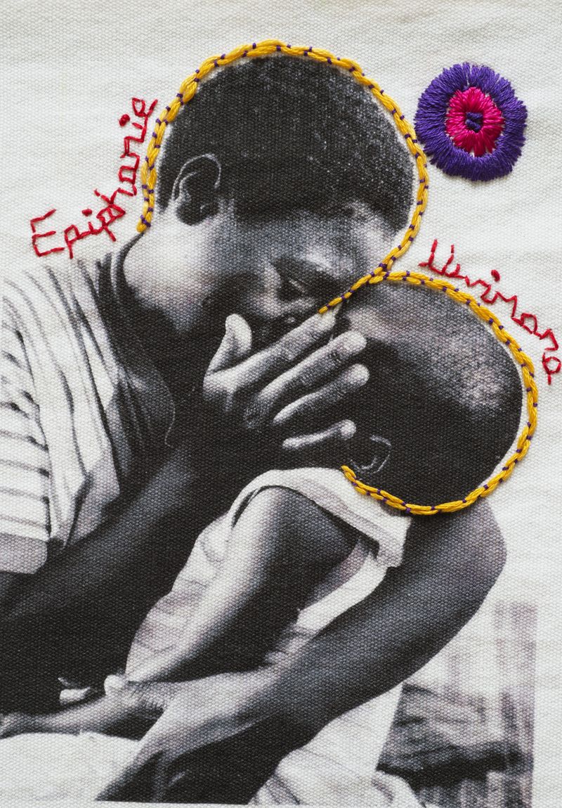© Jennifer Matthews - Image from the A series of Patchwork Hangings Concerning Women and War photography project