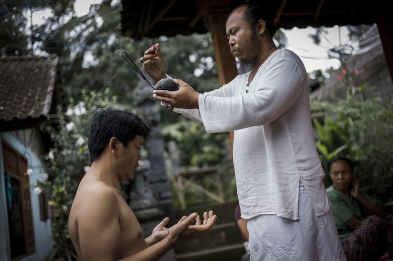 © Christian Werner - Image from the pasung - punished by the gods photography project