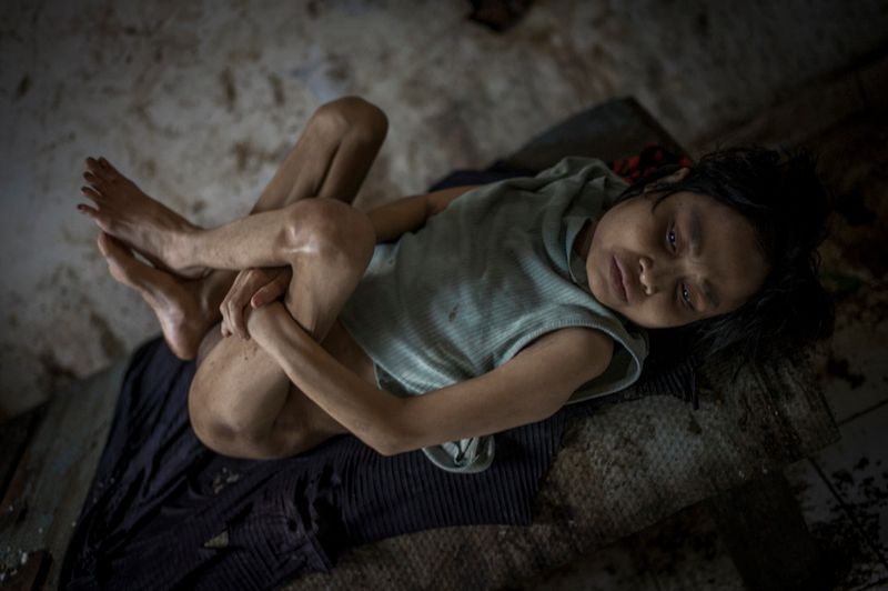 © Christian Werner - Image from the pasung - punished by the gods photography project