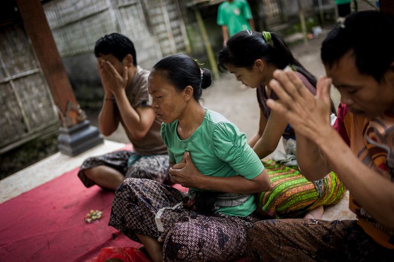 © Christian Werner - Image from the pasung - punished by the gods photography project