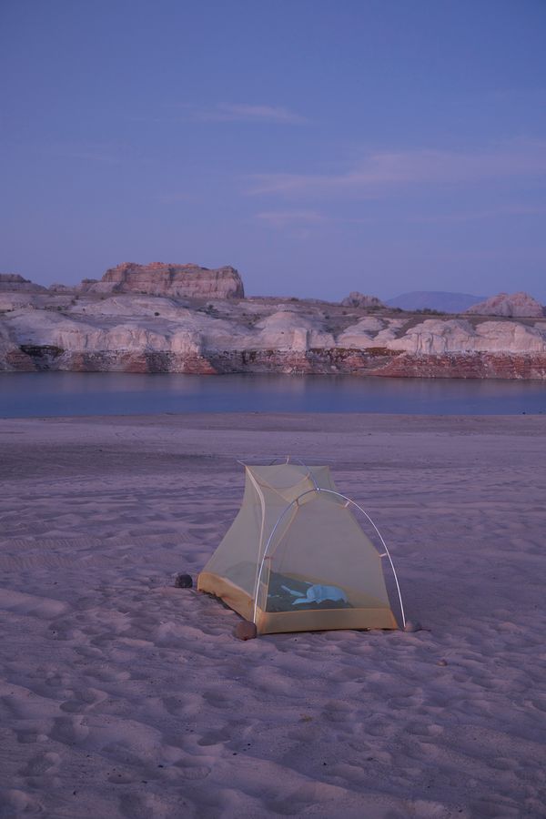 © Tanya Houghton - Dusk at Lone Rock Beach, Page, Arizona.