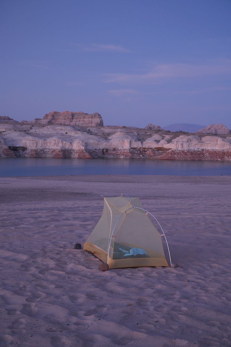 © Tanya Houghton - Dusk at Lone Rock Beach, Page, Arizona.