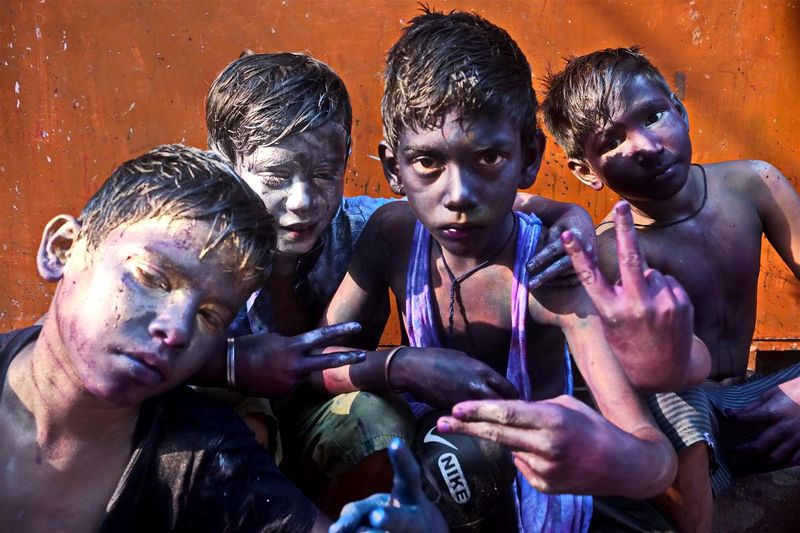© Saiful Amin Kazal - holi, a hindu festival