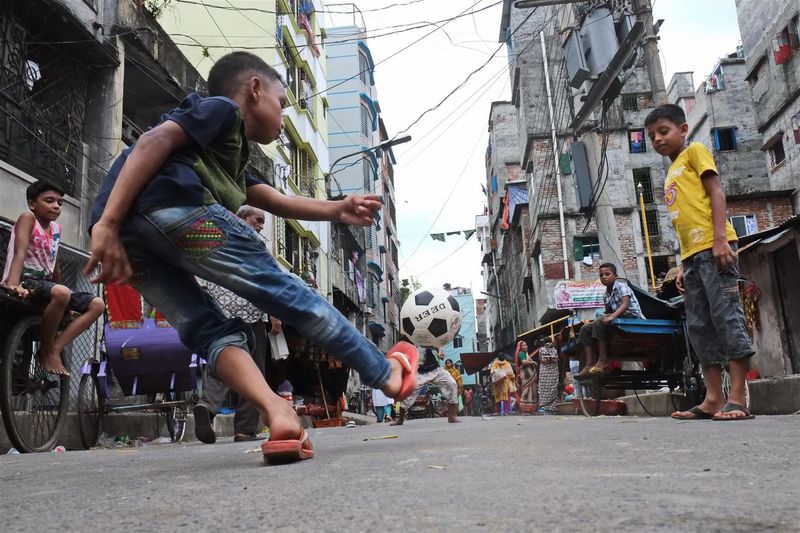 © Saiful Amin Kazal - Image from the BIHARI CAMPLIFE IN DHAKA photography project
